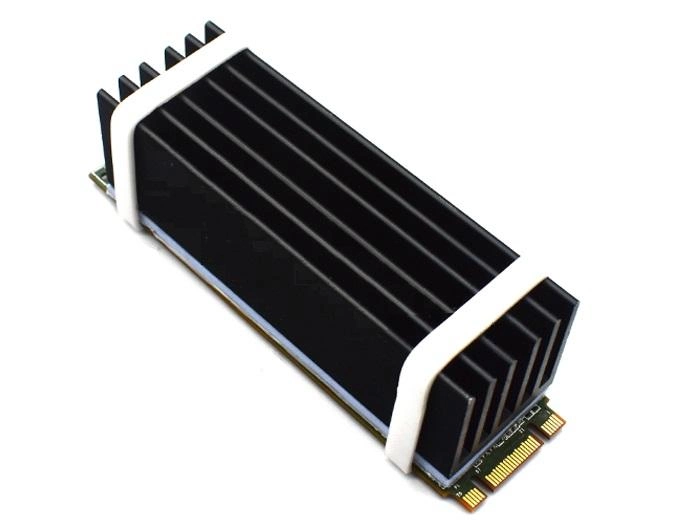 Радиатор охлаждения ENOKAY 70*22*10мм для M.2 NVMe SSD 2280 Black - изображение 1