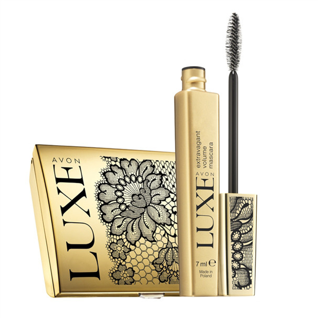 Женский косметический набор Avon Luxe (пудра для лица 10 г и тушь для ...