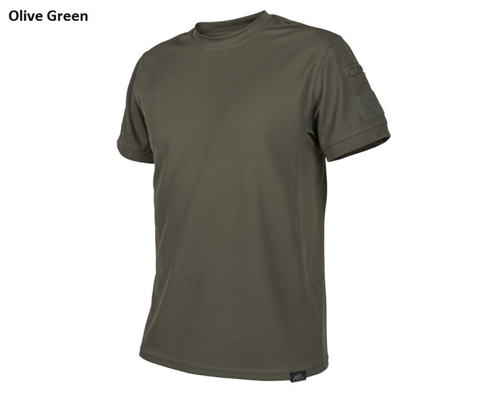Тактическая футболка потовыводящая Helikon-Tex TACTICAL T-SHIRT TS-TTS-TC - TOPCOOL XX-Large, Олива (Olive Green) - изображение 1