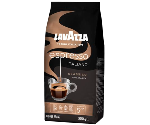 Кофе Lavazza Espresso в зернах 500 г - Фото 1 Кофе Lavazza Espresso в зернах 500 г - изображение 1