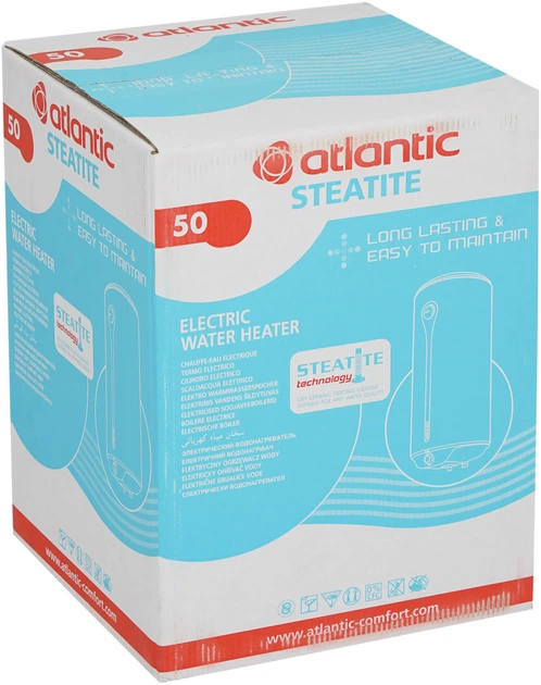 Бойлер ATLANTIC STEATITE Elite VM 050 D400-2-BC - зображення 14