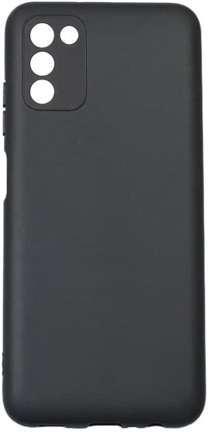 Акція на Панель Armorstandart Matte Slim Fit для Samsung Galaxy A03s (A037) Camera cover Black від Rozetka