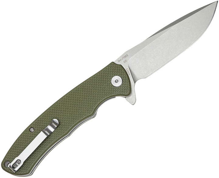 Ніж CJRB Knives Taiga G10 Green (27980238) - зображення 2