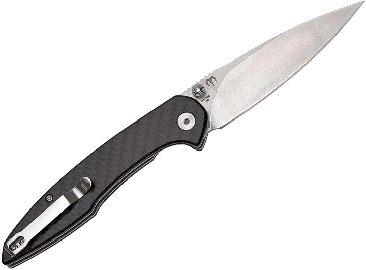 Нож CJRB Knives Centros CF Black (27980244) - изображение 2