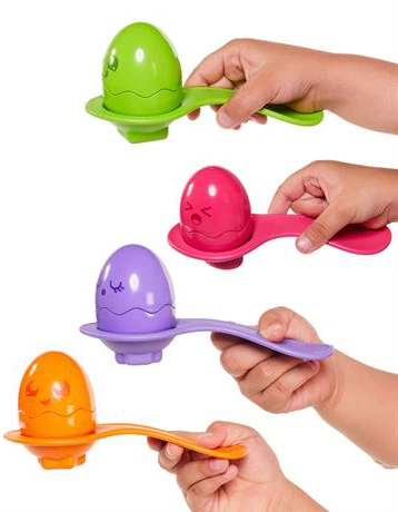 Zestaw-sorter Tomy Toomies Jajeczka z łyżeczkami (5011666730823) - obraz 6