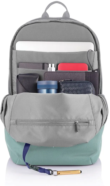 Рюкзак для ноутбука XD Design Bobby Soft Anti-Theft 15.6" Mint (P705.797) - зображення 7