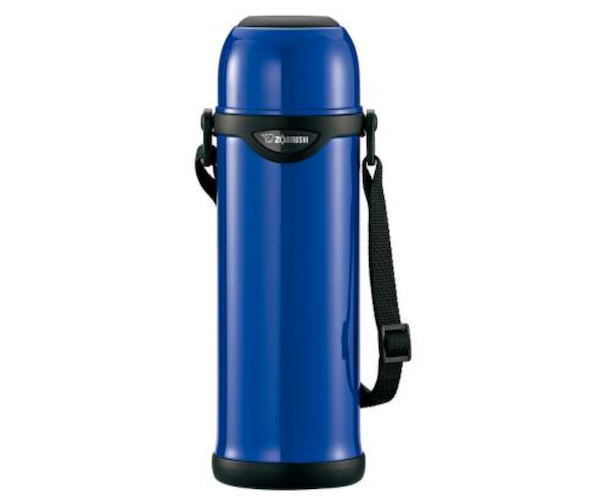 Термос Zojirushi SJ-TG10AA с ремешком синий 1 л - Фото 1 Термос Zojirushi SJ-TG10AA с ремешком синий 1 л - изображение 1