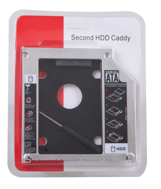 Карман-адаптер Optibay Second HDD Caddy 9.5мм для подключения 2.5