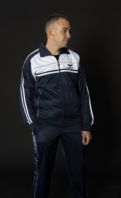 Чоловічий спортивний костюм Монтана спорт (Montana Sport) 2XL Білий ...