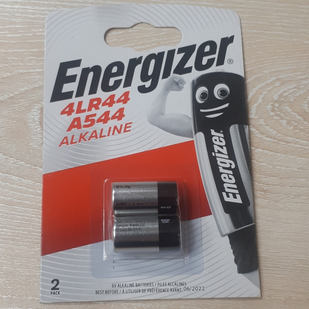 Батарейка ENERGIZER Alkaline 6V 4LR44 / 476A (2шт) – фото, отзывы ...