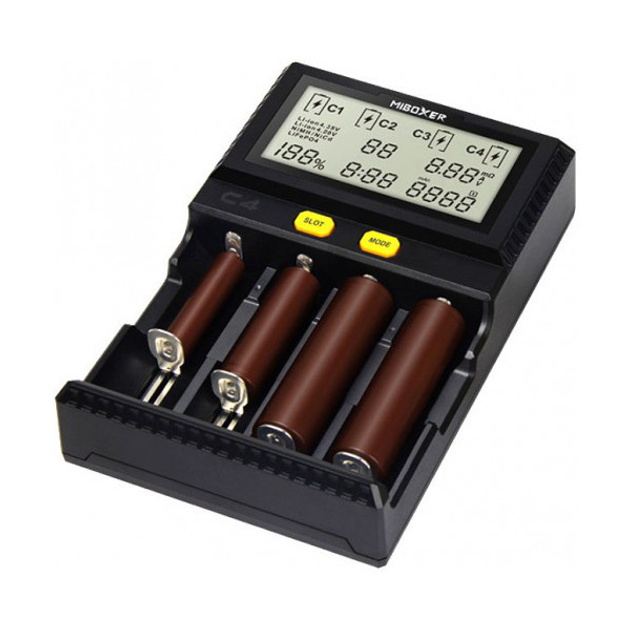 Зарядное устройство Miboxer C4 V3 универсальное, 4 канала (ток 1.5А ...