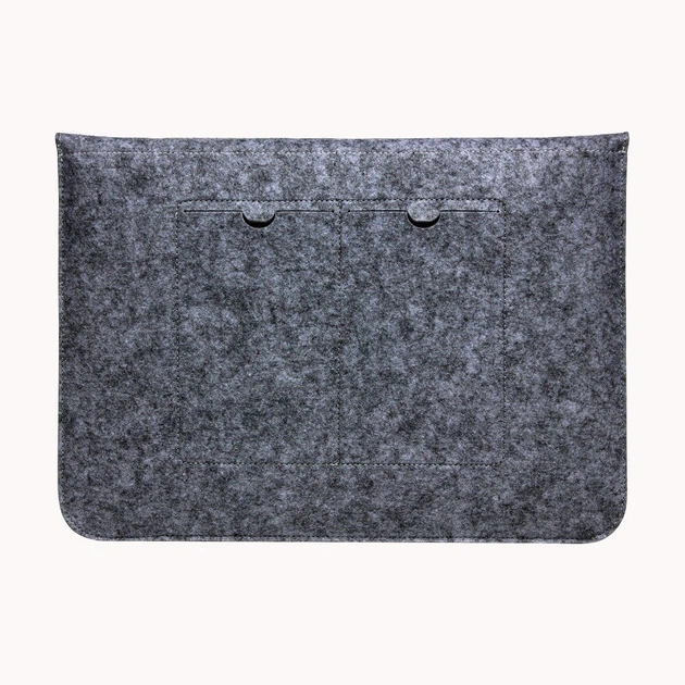 Чохол-конверт з войлоку Fruct Felt NW15/16 для MacBook Pro 16/Pro Retina 15 (2012-2015) Темно-Сірий - Фото 4 Чохол-конверт з войлоку Fruct Felt NW15/16 для MacBook Pro 16/Pro Retina 15 (2012-2015) Темно-Сірий - зображення 4