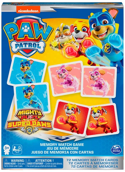 Настольная игра Мемори Щенячий патруль Мегащенки 72 карточки (SM98273 ...