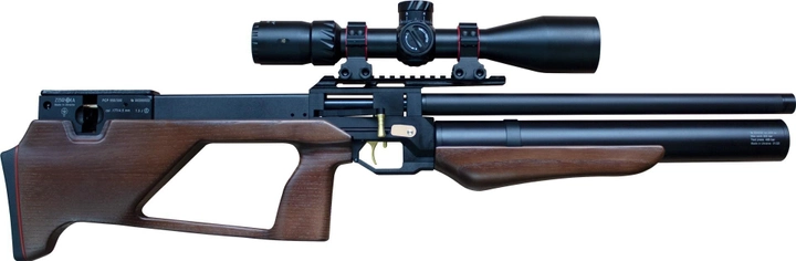Пневматическая винтовка Zbroia PCP Sapsan 550/300 (коричневый) - изображение 2