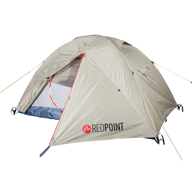 Палатка туристическая двухместная RedPoint Steady 2 + спальник Кемпинг Scout - изображение 11