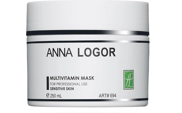 Мультивітамінна гелева маска для чутливої шкіри Anna Logor Multivitamin Mask,250 мл