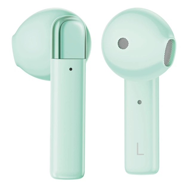 Беспроводные Bluetooth наушники Baseus Encok AirNora TWS W2 Салатовый - Фото 4 Беспроводные Bluetooth наушники Baseus Encok AirNora TWS W2 Салатовый - изображение 4