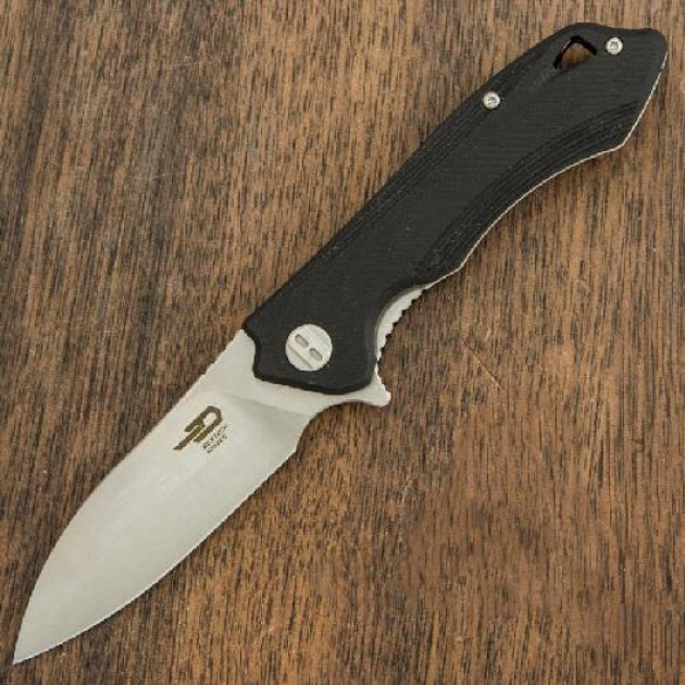 Карманный туристический складной нож Bestech Knife Beluga Black BG11D-2 - изображение 2