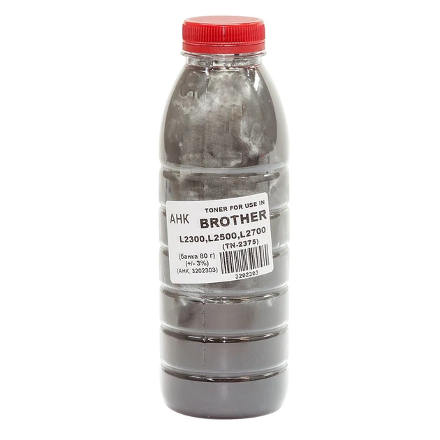 Тонер для Brother TN-2335 АНК Black 80г 3202303 - Фото 1 Тонер для Brother TN-2335 АНК Black 80г 3202303 - изображение 1