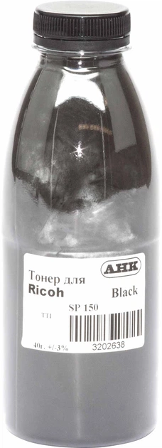 Тонер для Ricoh Black (408010) АНК Black 40г 3202638 - Фото 1 Тонер для Ricoh Black (408010) АНК Black 40г 3202638 - изображение 1