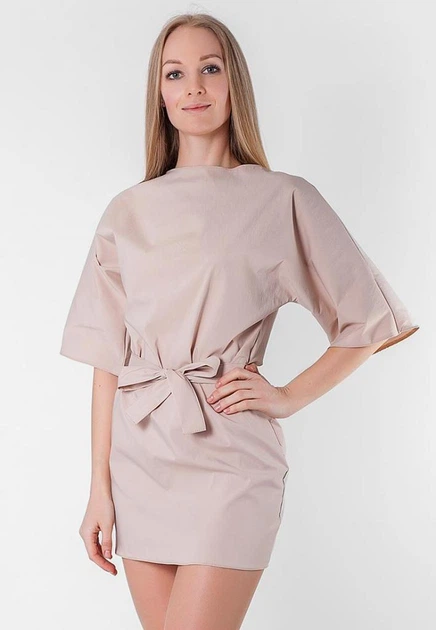 Женское платье Подіум Aves 25864-BEIGE S Бежевый - изображение 2