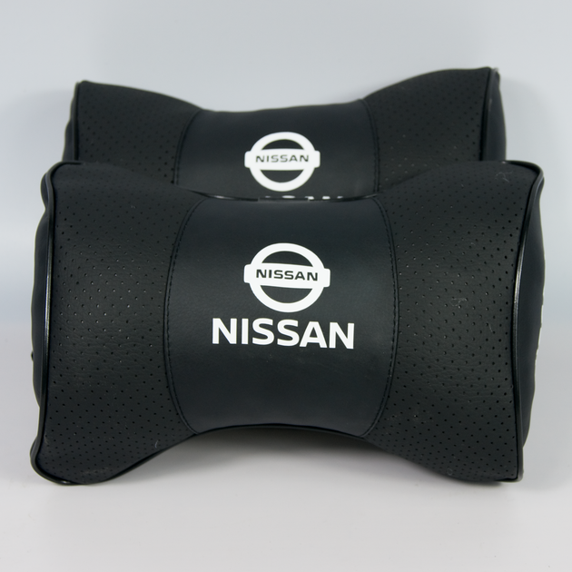 Подушка-подголовник с маркой авто Nissan - изображение 2