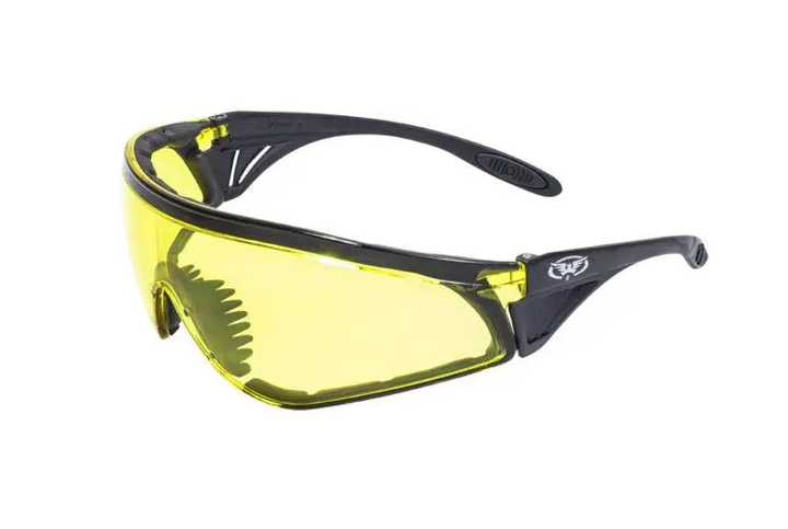 Защитные очки с уплотнителем Global Vision Python (yellow) (1ПИТО-30) - зображення 1
