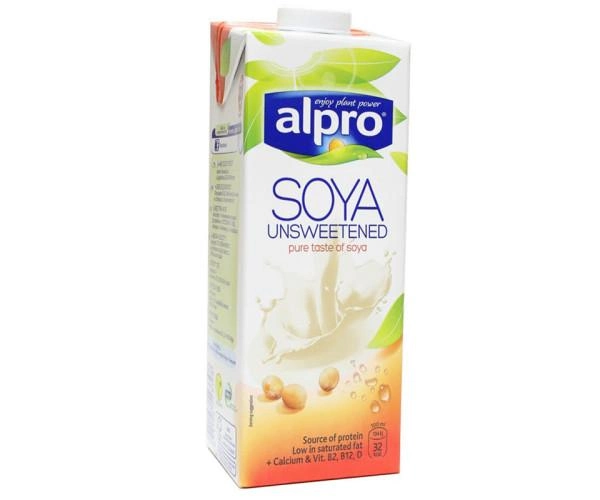 Напиток соевый натуральный Alpro без сахара 1000мл - изображение 2