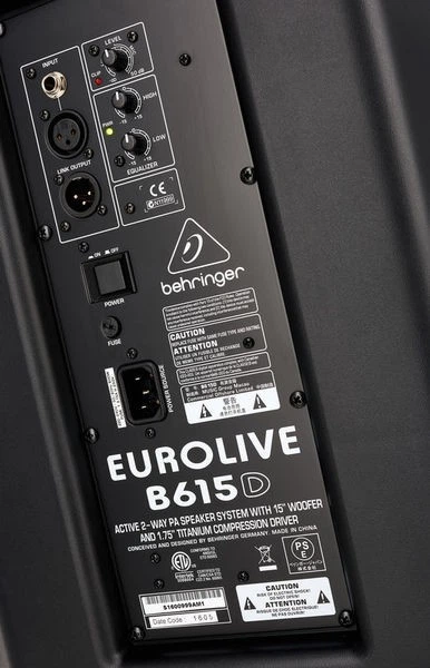 Активная акустика Behringer B615D - Фото 2 Активная акустика Behringer B615D - изображение 2