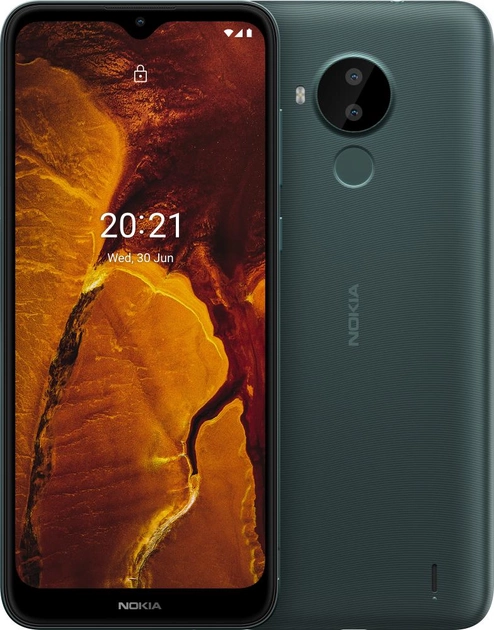Мобильный телефон Nokia C30 2/32 GB DS Green (286663573) - изображение 1