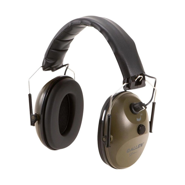 Активные наушники Allen Hearing Protection для шумоподавления и защиты слуха на охоте 82 дб складные (2225) - изображение 1