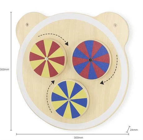Tablica manipulacyjna Viga Toys Kolorowe wzory (6971608445521) - obraz 2