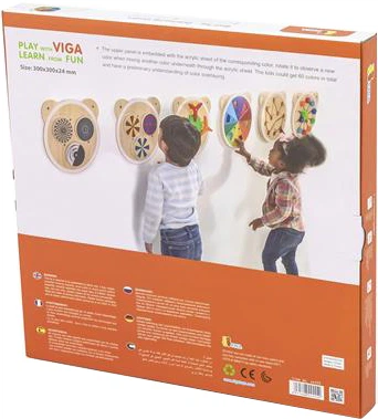 Tablica manipulacyjna Viga Toys Mixing colours (6971608445552) - obraz 2