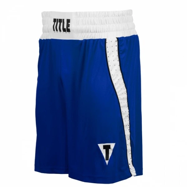 Форма для бокса TITLE Performance Aerovent Amateur Boxing Set Синяя с белым (XL) - Фото 4 Форма для бокса TITLE Performance Aerovent Amateur Boxing Set Синяя с белым (XL) - изображение 4