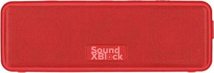 Акустична система 2E SoundXBlock TWS, MP3, Wireless, Waterproof Red (2E-BSSXBWRD) - зображення 1