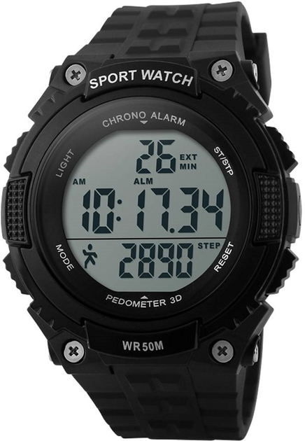 Мужские часы Skmei 1112 Black BOX (1112BOXBK) - изображение 1