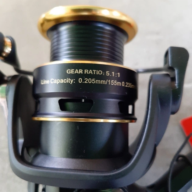 Спиннинговая рыболовная катушка Ryobi Virtus 3000 4+1 подшипника - изображение 5