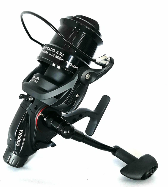 Катушка с бейтраннером карповая Shark Pro Carp YK 50 с конусной низкопрофильной шпулей - Фото 2 Катушка с бейтраннером карповая Shark Pro Carp YK 50 с конусной низкопрофильной шпулей - изображение 2