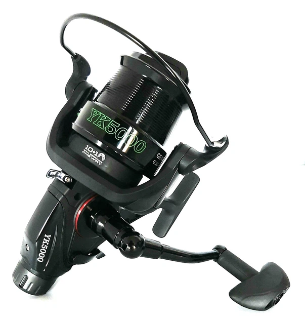 Катушка с бейтраннером карповая Shark Pro Carp YK 50 с конусной низкопрофильной шпулей - Фото 5 Катушка с бейтраннером карповая Shark Pro Carp YK 50 с конусной низкопрофильной шпулей - изображение 5