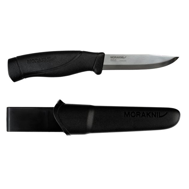 Нож Morakniv Companion Heavy Duty Black из нержавеющей стали (13158 / 13159) - изображение 1
