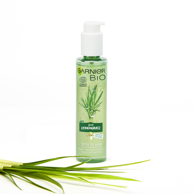 Детокс-гель для вмивання Garnier Bio для нормальної та комбінованої ...