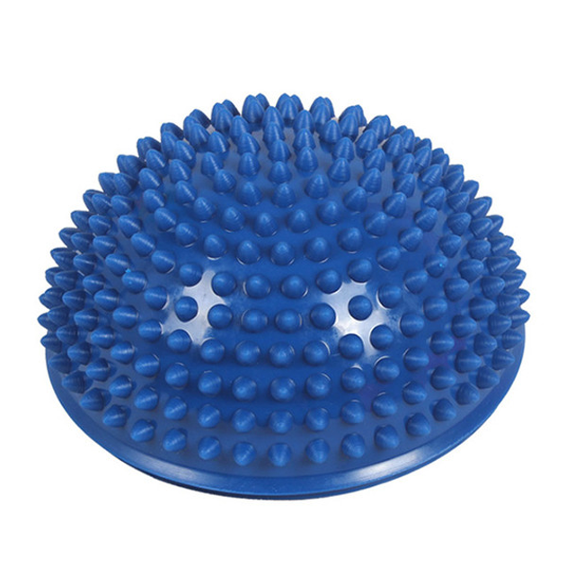 Полусфера массажная балансировочная YogaLife синяя (массажер для ног .