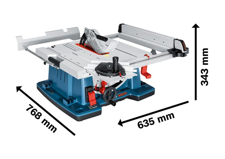 Распиловочный стол bosch gts 254