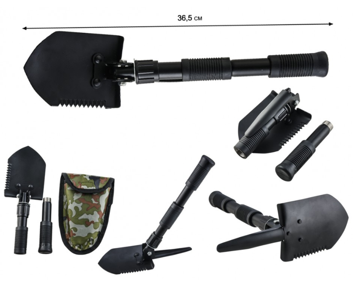 Тактическая складная саперная лопата Helikon-Tex (KG-78) - изображение 1
