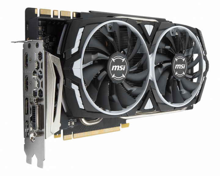 Відеокарта MSI GeForce GTX 1080 Ti ARMOR OC 11GB GDDR5X VR Ready - зображення 2