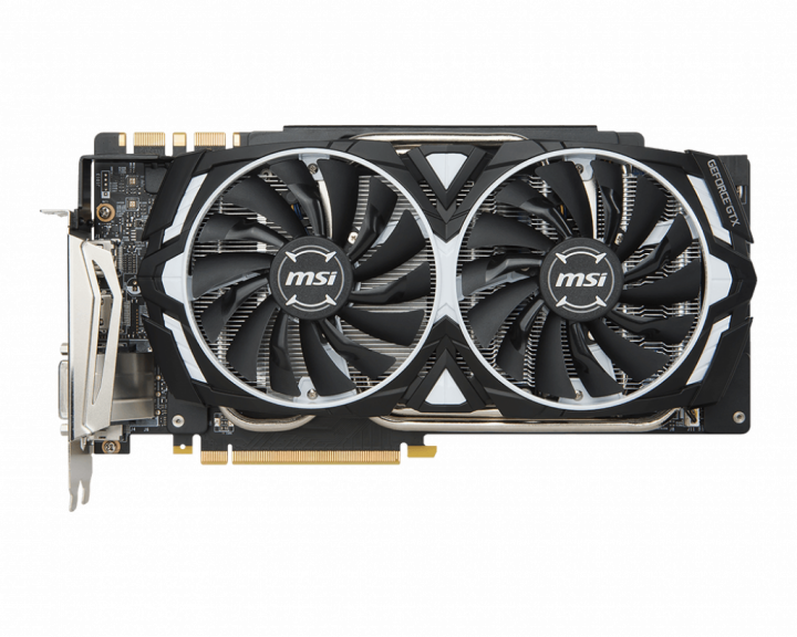 Відеокарта MSI GeForce GTX 1080 Ti ARMOR OC 11GB GDDR5X VR Ready - зображення 5