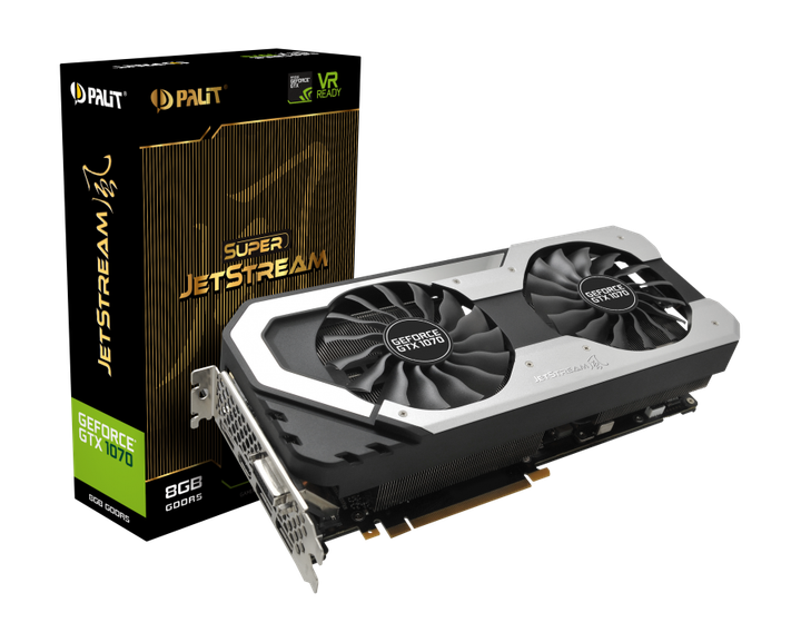 Palit GeForce GTX 1070 Super JetStream 8 GB (NE51070S15P2-1041J