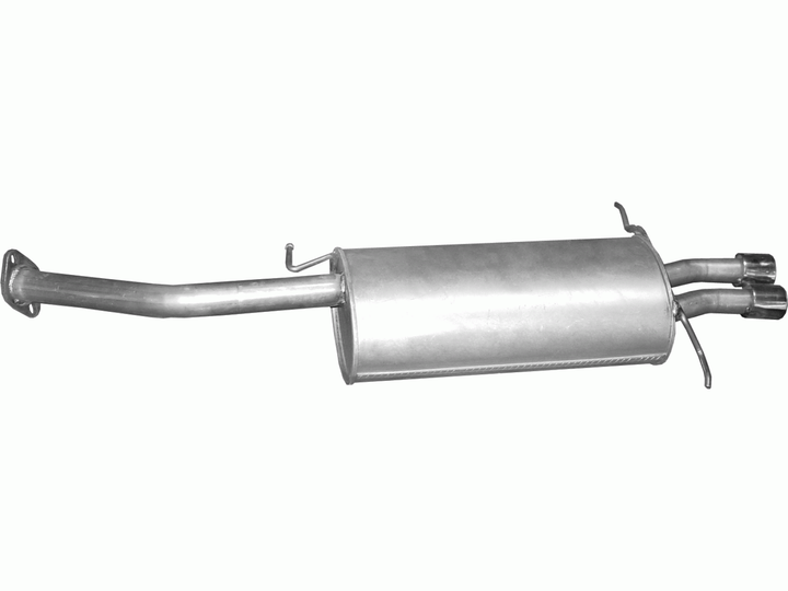 Глушитель Мазда МХ6 (Mazda MX6) 91-96 2.5 (12.06) Polmostrow - изображение 1