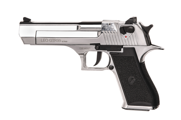 1003426 Пістолет сигнальний Carrera Arms Leo GTR99 Shiny Chrome - изображение 1