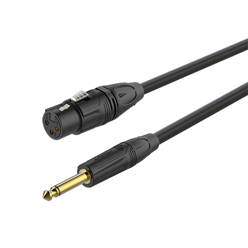 Микрофонный кабель Roxtone GMXJ210L5, XLR - Jack, 2x0.30, 5 м - Фото 1 Микрофонный кабель Roxtone GMXJ210L5, XLR - Jack, 2x0.30, 5 м - изображение 1